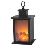 Felinar decorativ, LED SMD, model semineu, cu temporizator, 3xAA, 14x14x25 cm GartenVIP DiyLine, Strend Pro