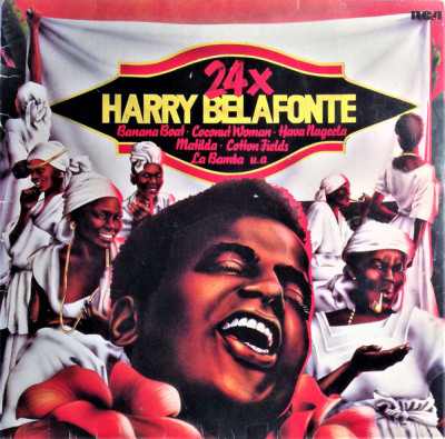 VINIL 2XLP Harry Belafonte &amp;lrm;&amp;ndash; 24x Harry Belafonte ( -VG) foto