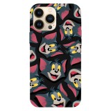 Husa compatibila cu Apple iPhone SE, Viceversa, model Tom Pattern , Silicon, TPU, Transparent, Carcasa