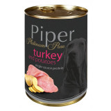 Piper Platinum Pure conservă cu curcan şi cartofi 400 g