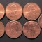 1 cent SUA - USA 1981 - 2016