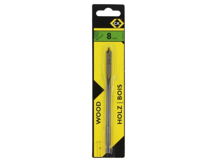 Burghiu lemn 8mm 160mm Flat