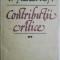 Contributii critice, vol. II &ndash; F. Aderca