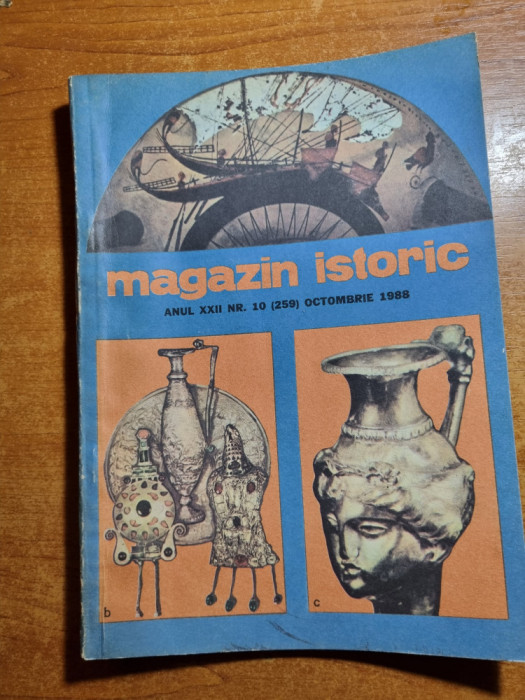 Revista Magazin Istoric - Octombrie 1988