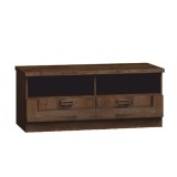 Cumpara ieftin Comoda TV, din mdf maro stejar lefkas, 118x50x50 cm