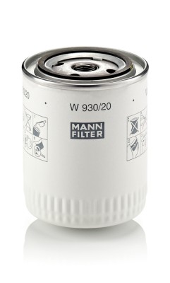 MANN-FILTER W 930/20 Filtru ulei foto