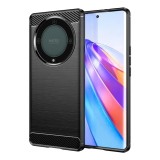 Cumpara ieftin Husa Techsuit Carbon pentru Honor Magic 5 Lite, Protectie Camera si Ecran, Flexibila, Negru