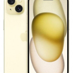 Telefon Mobil Apple iPhone 15 Plus, Super Retina XDR OLED 6.7inch, 256GB Flash, Camera Duala 48 + 12 MP, Wi-Fi, 5G, iOS (Galben)