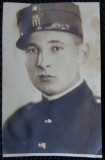 Fotografie tip Carte Postala, Militar, perioada interbelica