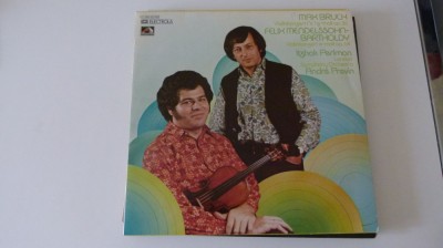 Max Bruch , Mendelssohn - Andre Previn - vinyl Emi foto