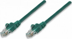 Cablu UTP Intellinet Patchcord Cat 5e 3m Verde foto