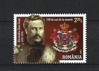 ROMANIA 2023 - ALEXANDRU IOAN CUZA, MNH - LP 2417 foto