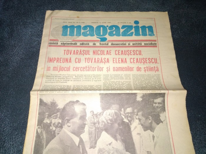 REVISTA MAGAZIN 11 IUNIE 1983