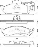 Placute frana fata Mercedes M-Class (W163), 02.1998-06.2005, marca SRLine S70-0298