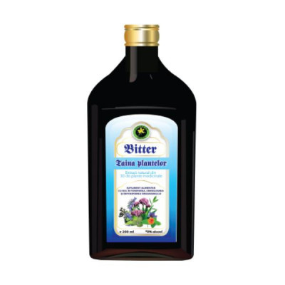 Bitter Taina Plantelor Fara Alcool 200ml Hypericum foto