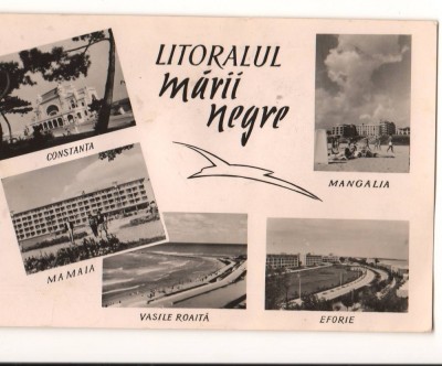 CPI B13512 CARTE POSTALA - LITORALUL MARII NEGRE, RPR foto