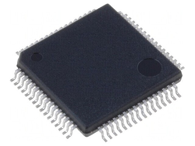 Microcontroler LQFP64 cu Interfață I2C/JTAG/SPI/UART MSP430F157IPM