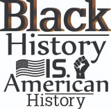 Cumpara ieftin Sticker decorativ, Black history is american history, Negru, 60 cm, 7303ST, Oem