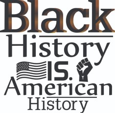 Sticker decorativ, Black history is american history, Negru, 60 cm, 7303ST foto