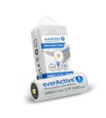 Baterie reincarcabila cu micro USB everActive 26650 3,7 V Li-ion 5200 mAh cu protecție BOX