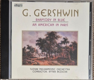 cd george gershwin rhapsody in blue/ an american in paris foto