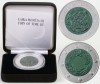 LETONIA 2010 -1 Lats Argint /Niobium 900 / 17,15 gr /34mm &ldquo;Coin of time&rdquo; /caseta, Europa