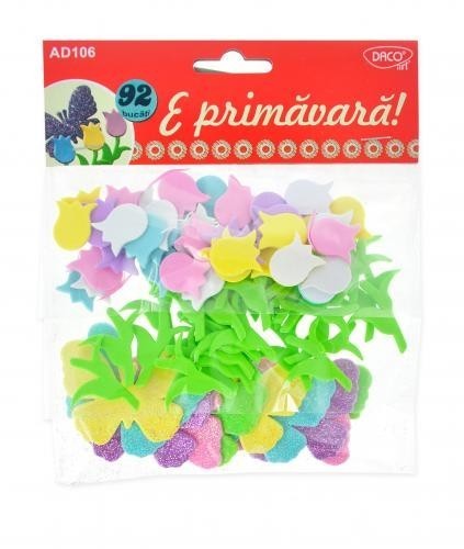 Set 92 figurine din spuma - E primavara