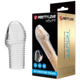 Pretty Love-Hottt Manșon Texturat pentru Penis Transparent