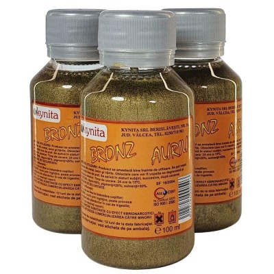 Bronz auriu 100ml foto