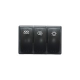 Panou comanda, comutator 3 butoane universal Cod: DISKX50, Oem