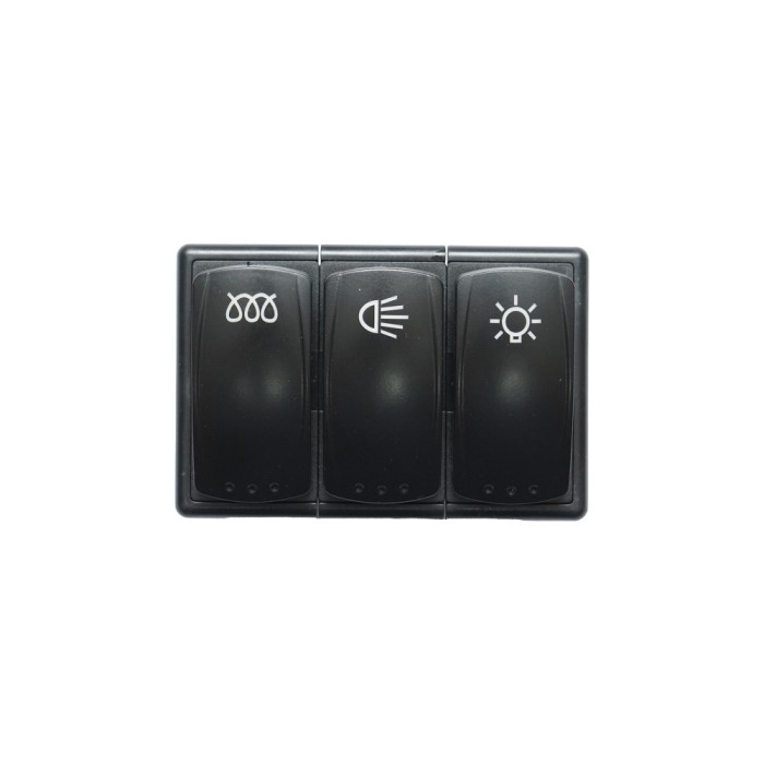 Panou comanda, comutator 3 butoane universal Cod: DISKX50