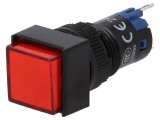 Comutator acţionat prin apăsare Poz 2 SPDT 0,5A 250VAC IP40