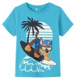 Cumpara ieftin Tricou cu maneca scurta pentru baieti NAME IT Pawpatrol 13215586, albastru, EU 92 1.5 - 2 ani - OUTLET