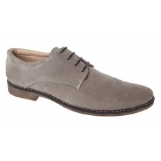 Pantofi barbati casual din piele naturala intoarsa culoare bej - PAVELBEJ3