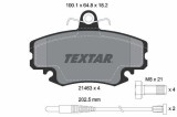 Set placute frana disc Alpine A610, V6; Dacia Logan, Logan Mcv, Sandero; Lada Largus; Peugeot 205 I, 205 II; Renault 11, 18, 18 Variable,