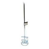 Paleta amestecare pentru vopsea si mortar cu tija SDS 400x80x10 mm Crownman