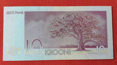 10 krooni 1991 - Bancnota Estonia foto