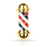 Cumpara ieftin Brosa simbol - Barber Pole - Auriu