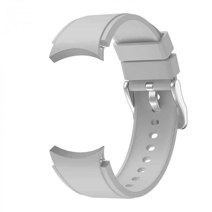 Curea Edman compatibila Samsung Galaxy Watch 4/Watch 4 Classic/Watch 5/Watch 5 Pro, Gri