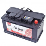 Baterie Auto, Foton 12V 80Ah, Pornire 740A, Dimensiuni 315 x 175 x 175 mm Borna+ Dreapta, Oem