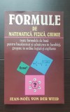 Formule de matematică, fizică, chimie - Jean-Noel von Der Weid