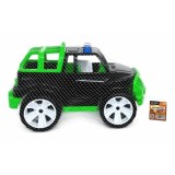MASINA JEEP OFF ROADER NEGRU VERDE 39CM