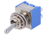 Comutator Basculant DPDT ON-ON 6A 125VAC pentru Lipit