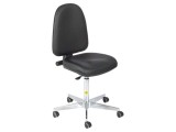 Scaun ESD RT WORK Dimensiuni: Șezut 460x430mm, Spătar 440x510mm, &Icirc;nălțime 550-730mm