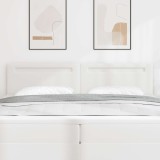 Tablie Pat Perete VidaXL 200 cm Alb PVC Ajustabila Modernă Headboard