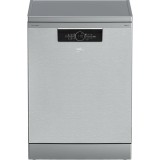 Masina de spalat vase independenta Beko BDFN38641XC, 16 seturi, 6 programe, Pearl Inox, Clasa C