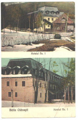 SV * Baile Olanesti * HOTELUL NR. 1 * anii 1917 - 1918 foto