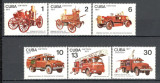 Cuba.1977 Masini de pompieri GX.7, Nestampilat