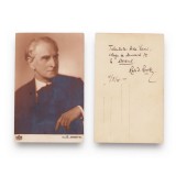 Radu D. Rosetti, fotografie tip carte poștală cu dedicație pentru scriitoarea Aida Vrioni, 1935