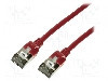 Cablu patch cord, Cat 6a, lungime 1.5m, U/FTP, LOGILINK - CQ9044S